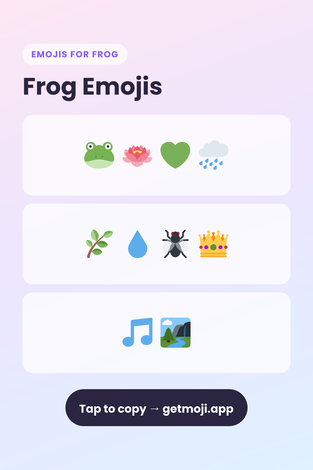 🐸 Frog Emojis Copy & Paste (10+) | GetMoji